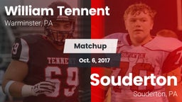 Matchup: William Tennent vs. Souderton  2017