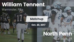 Matchup: William Tennent vs. North Penn  2017