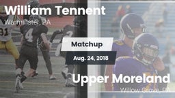 Matchup: William Tennent vs. Upper Moreland  2018