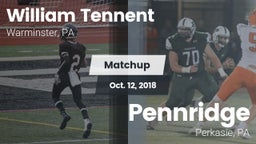 Matchup: William Tennent vs. Pennridge  2018