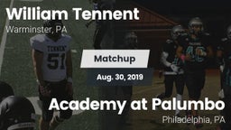 Matchup: William Tennent vs. Academy at Palumbo  2019