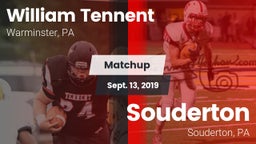 Matchup: William Tennent vs. Souderton  2019
