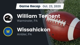 Recap: William Tennent  vs. Wissahickon  2020