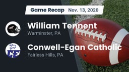 Recap: William Tennent  vs. Conwell-Egan Catholic  2020