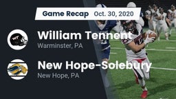 Recap: William Tennent  vs. New Hope-Solebury  2020