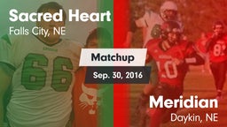 Matchup: Sacred Heart High vs. Meridian  2016