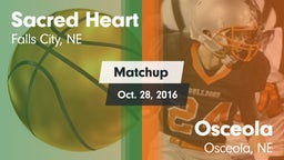 Matchup: Sacred Heart High vs. Osceola  2016
