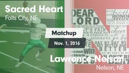 Matchup: Sacred Heart High vs. Lawrence-Nelson  2016