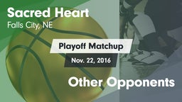 Matchup: Sacred Heart High vs. Other Opponents 2016