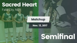 Matchup: Sacred Heart High vs. Semifinal 2017