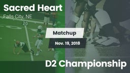 Matchup: Sacred Heart High vs. D2 Championship 2018