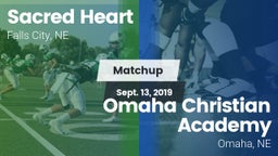 Matchup: Sacred Heart High vs. Omaha Christian Academy  2019