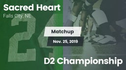 Matchup: Sacred Heart High vs. D2 Championship 2019