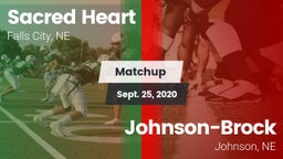 Matchup: Sacred Heart High vs. Johnson-Brock  2020