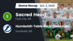 Recap: Sacred Heart  vs. Humboldt-Table Rock-Steinauer  2020