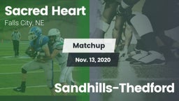 Matchup: Sacred Heart High vs. Sandhills-Thedford 2020