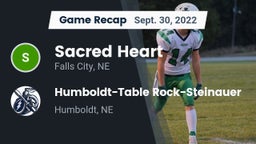 Recap: Sacred Heart  vs. Humboldt-Table Rock-Steinauer  2022