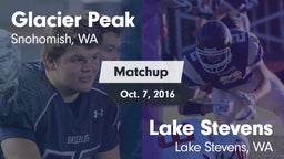 Matchup: Glacier Peak High vs. Lake Stevens  2016