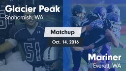 Matchup: Glacier Peak High vs. Mariner  2016