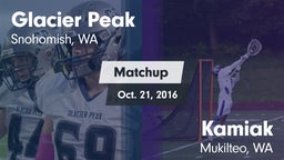 Matchup: Glacier Peak High vs. Kamiak  2016