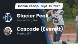 Recap: Glacier Peak  vs. Cascade  (Everett) 2017