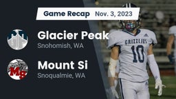 Recap: Glacier Peak  vs. Mount Si  2023