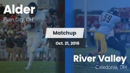 Matchup: Alder  vs. River Valley  2016