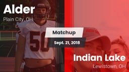 Matchup: Alder  vs. Indian Lake  2018