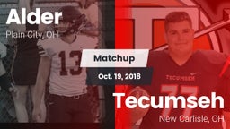 Matchup: Alder  vs. Tecumseh  2018