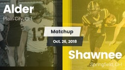 Matchup: Alder  vs. Shawnee  2018