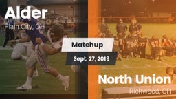 Matchup: Alder  vs. North Union  2019