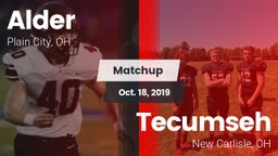 Matchup: Alder  vs. Tecumseh  2019