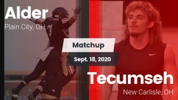 Matchup: Alder  vs. Tecumseh  2020