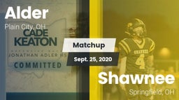 Matchup: Alder  vs. Shawnee  2020