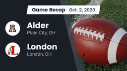 Recap: Alder  vs. London  2020