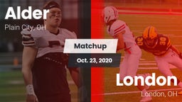 Matchup: Alder  vs. London  2020