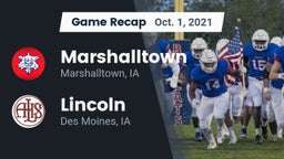 Recap: Marshalltown  vs. Lincoln  2021