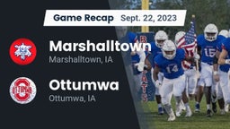 Recap: Marshalltown  vs. Ottumwa  2023