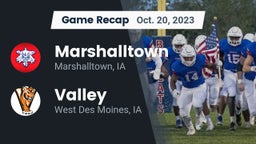Recap: Marshalltown  vs. Valley  2023