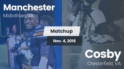 Matchup: Manchester High vs. Cosby  2016