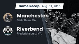 Recap: Manchester  vs. Riverbend  2018