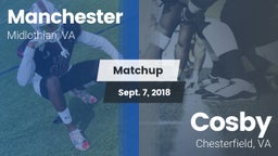 Matchup: Manchester High vs. Cosby  2018