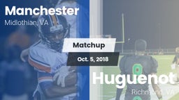 Matchup: Manchester High vs. Huguenot  2018
