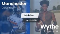 Matchup: Manchester High vs. Wythe  2018