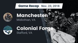 Recap: Manchester  vs. Colonial Forge  2018