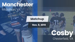 Matchup: Manchester High vs. Cosby  2019