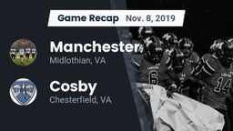 Recap: Manchester  vs. Cosby  2019