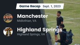 Recap: Manchester  vs. Highland Springs  2023