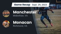 Recap: Manchester  vs. Monacan  2023