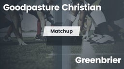 Matchup: Goodpasture vs. Greenbrier  2016